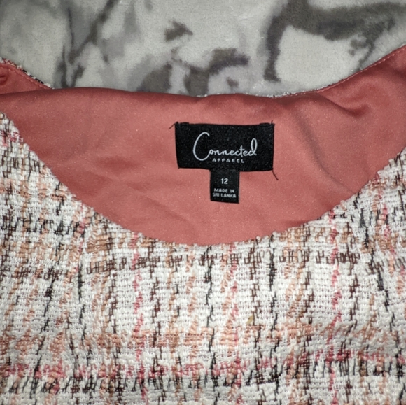 Connected Apparel Dress. Size 12, - Picture 4 of 4